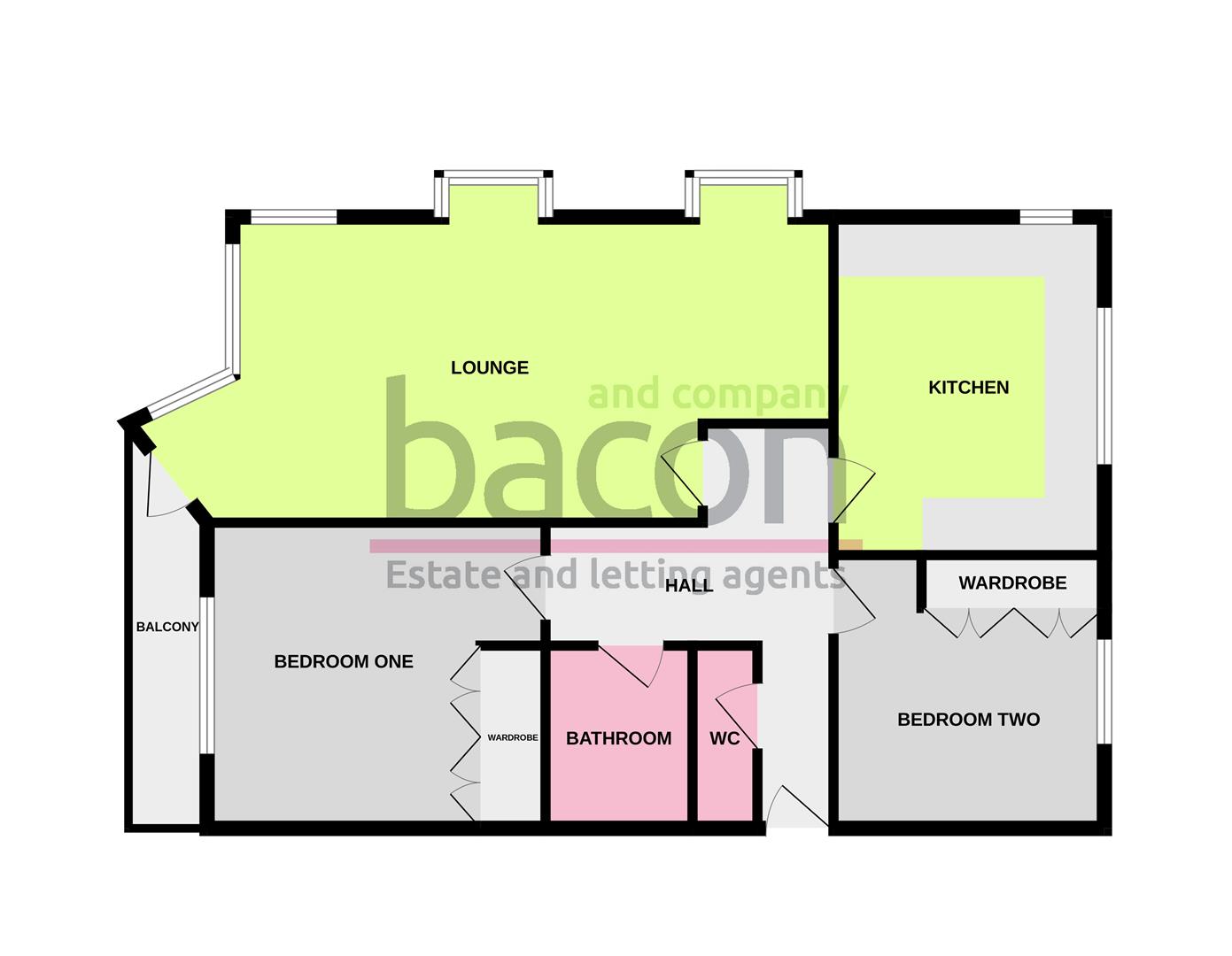 Floor Plan | Apartment | Marine Parade, Worthing | For Sale